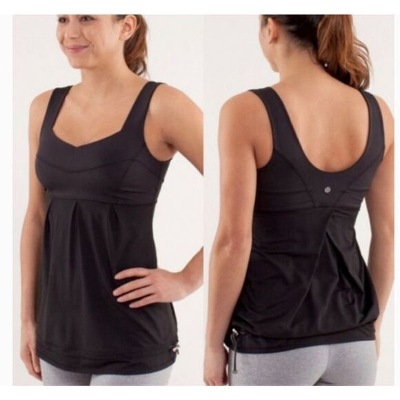 Lululemon Run Tame Tank with Drawstring size 4 - Picture 1 of 7